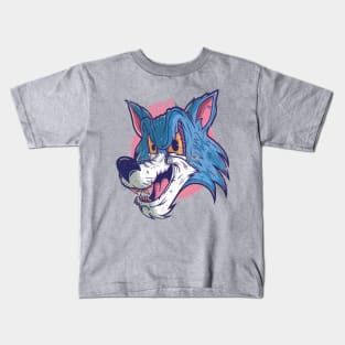 WOLF CARTOONS Design T-shirt STICKERS CASES MUGS WALL ART NOTEBOOKS PILLOWS TOTES TAPESTRIES PINS MAGNETS MASKS T-Shirt Kids T-Shirt